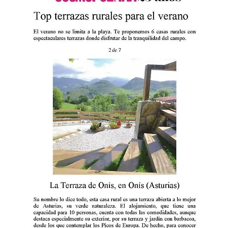 La Terraza De Onis Prázdninový dům